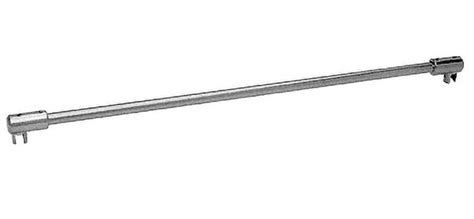 Crl Sup20ch51 Chrome 51 Sleeve Over Glass To Glass Support Bar For 3 8 To 1 2 Thick Glass