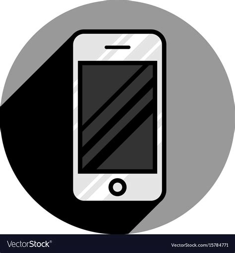 Smart Phone Icon Royalty Free Vector Image Vectorstock