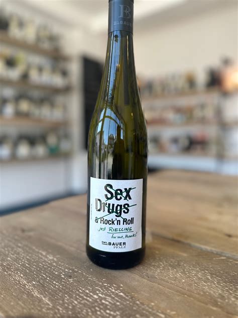 Sex Drugs Rock And Roll Riesling Emil Bauer And Sohne Pfalz 2023 Crushed And Cured