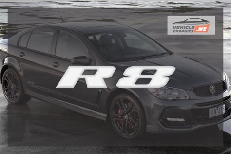 Holden Commodore R8 Decal Holden Decal Vehicle Graphics