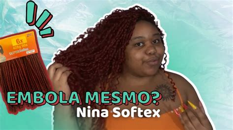 Nina Softex Para Crochet Braids E Tran A Solta Unboxing Shopee E Ai