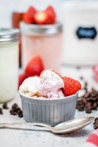 Mason Jar Ice Cream Recipe Flavors