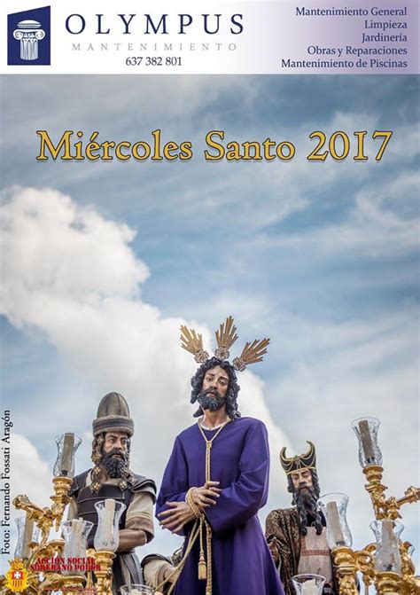 Mi Semana Santa Cartel De La Hdad Del Soberano Jerez De La Frontera 2017