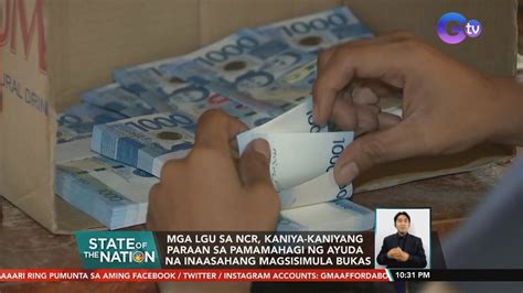 Mga Lgu Sa Ncr Kaniya Kaniyang Paraan Sa Pamamahagi Ng Ayuda Na