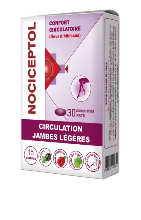 Circulation Jambes L G Res Compl Ment Alimentaire Nociceptol