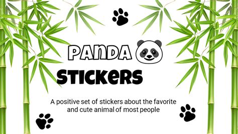 Panda Stickers on Behance