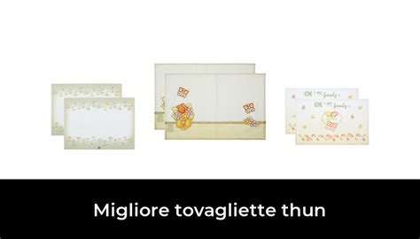 Migliore Tovagliette Thun Nel Dopo Ore Di Ricerca