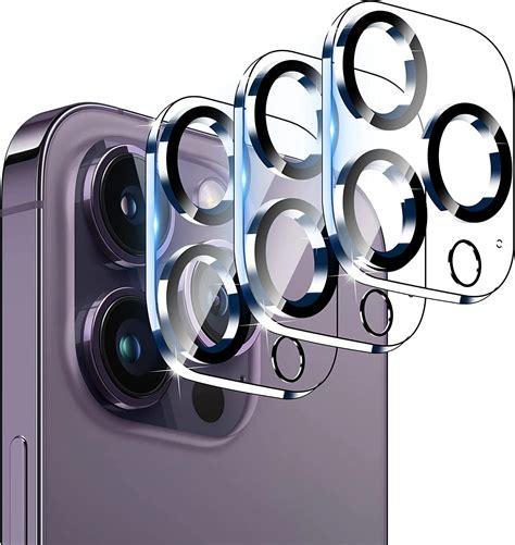 3 Pack Iphone 14 Pro Max Iphone 14 Pro Camera Lens Protector Tempered Glass Lens Protector