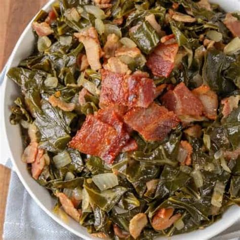 Collard Greens Easy Southern Inspired Recipe Spend With Pennies