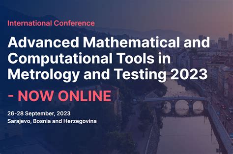 Konferencija za matematičke i računske alate u metrologiji i