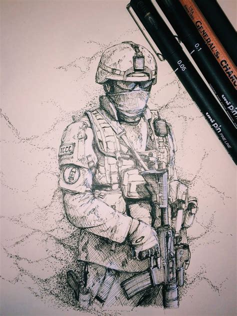 Moon Dust By Thomchen114 On Deviantart Soldier Drawing Army Drawing