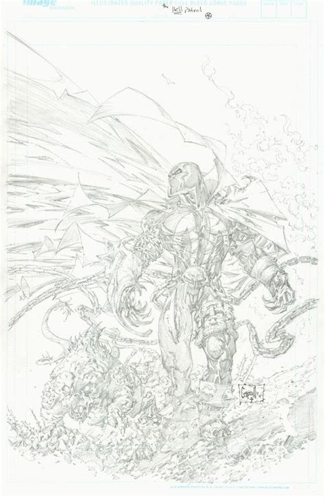 Spawn Pencils Comic Art Community Gallery Of Comic Art