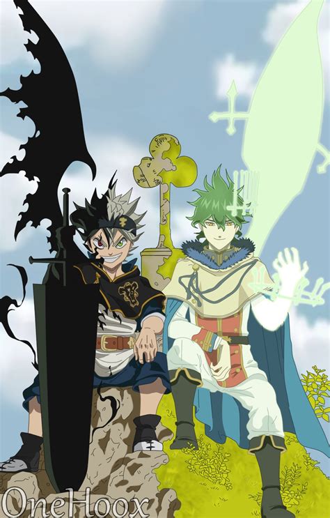 Black Clover-Asta Black Form And Yuno Spirit Dive by OneHoox on DeviantArt