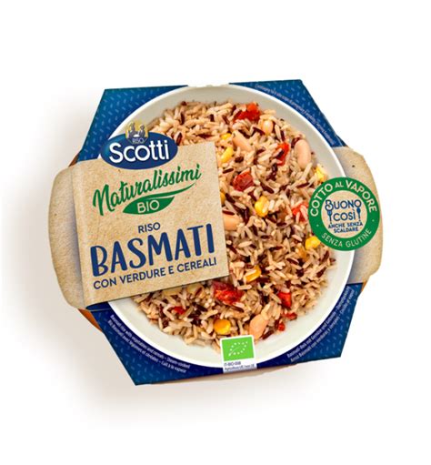 Naturalissimi Basmati Con Verdure E Cereali Riso Scotti SPA