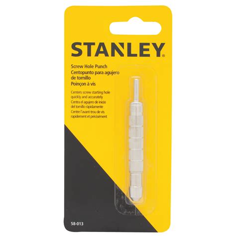 38 In Self Centering Screw Hole Punch 58 013 Stanley Tools