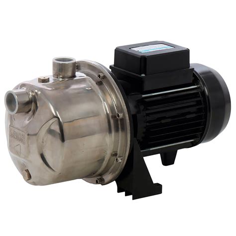 Saer Self Priming Stainless Steel Shallow Well Jet Pump — 870 Gph 12 Hp 115v 1in Ports