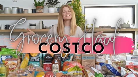 Huge Monthly Costco Grocery Haul Pantry Stock Up Healthy