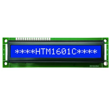 1X16 Character LCD STN Bule Display With WHITE Backlight Arduino Display