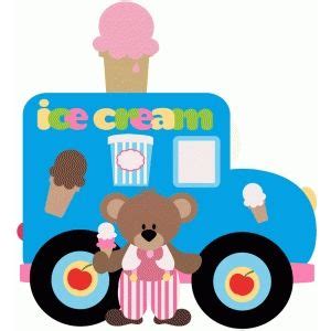 Silhouette Design Store: ice cream truck and bear | Design store ...