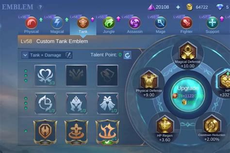 Emblem Tank Terkuat Di Mobile Legends Emblem Yang Harus Digunakan