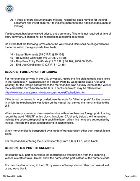 Cbp Form 7501 Fill Out Sign Online And Download Fillable Pdf Templateroller