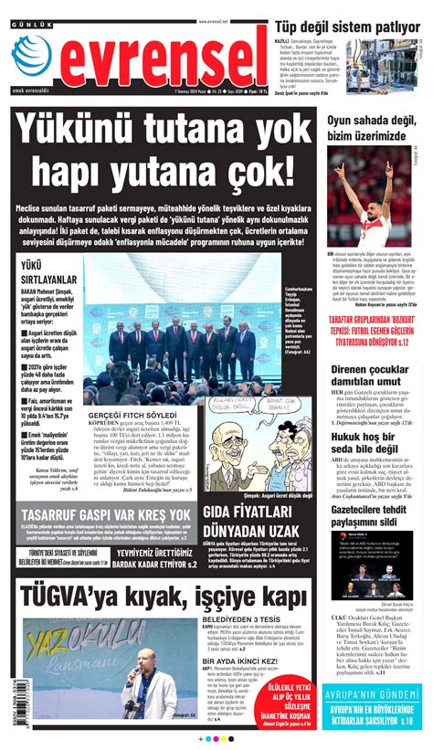 Evrensel Gazetesi Evrensel Man Et Oku Haberler Temmuz