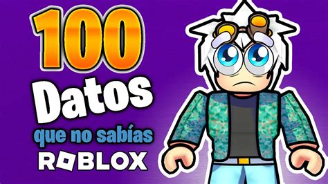 Cosas Que No Sabias De Roblox Youtube