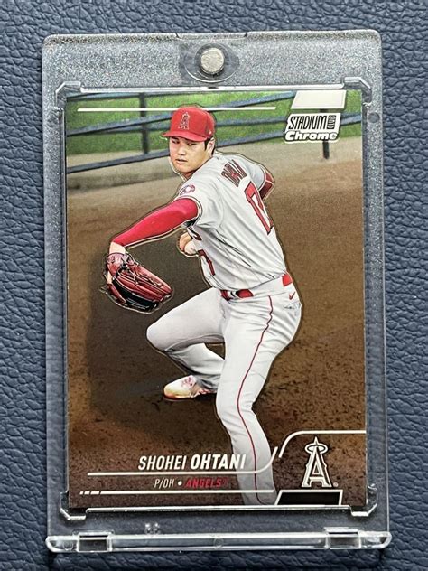 大谷翔平2022 Topps Stadium Club Chrome 1 Los Angeles Angels Topps 売買された