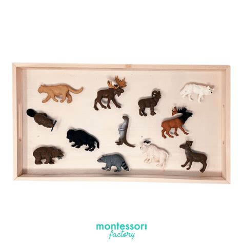 Farm Animals Toob Figurines Set Montessori Toy Sensory Etsy