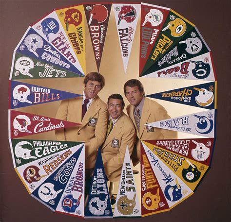 Don Meredith, Howard Cosell and Frank Gifford in 1974 : r/oldschoolNFL