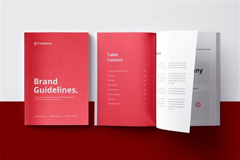 Brand Guidelines Template And Brand Manual Template