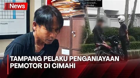 Pelaku Penganiayaan Pemotor Di Cimahi Ditangkap Polisi YouTube