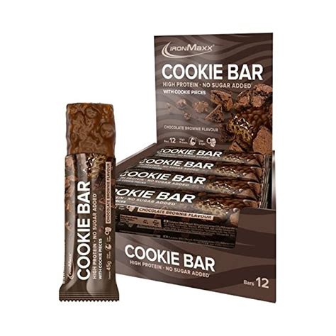 Ironmaxx Cookie Bar Barre Prot In E Avec Morceaux De Biscuits Ten