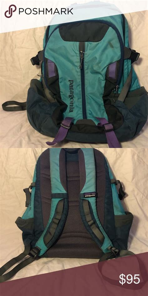 Retro Blue And Purple Patagonia Backpack Patagonia Backpack