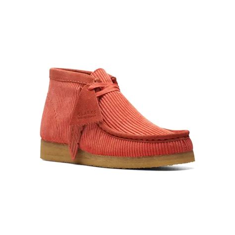 Clarks Wallabee Boots Coral Cord Where To Buy 26169851 The Sole