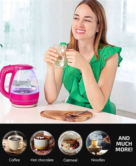 Ovente Bpa Free Glass Electric Kettle Macys