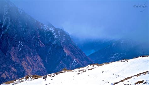 Bhagirathi River and Bhagirathi Peaks - Uttarakhand Photos