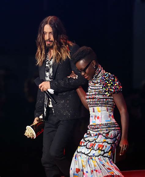 [PICS] Lupita Nyong’o & Jared Leto – Hollywood Life