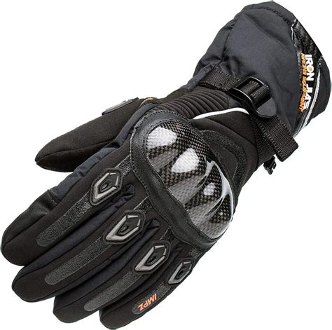 Guantes Moto Impermeable De La Fibra De Carbonoguantes De Motocicleta