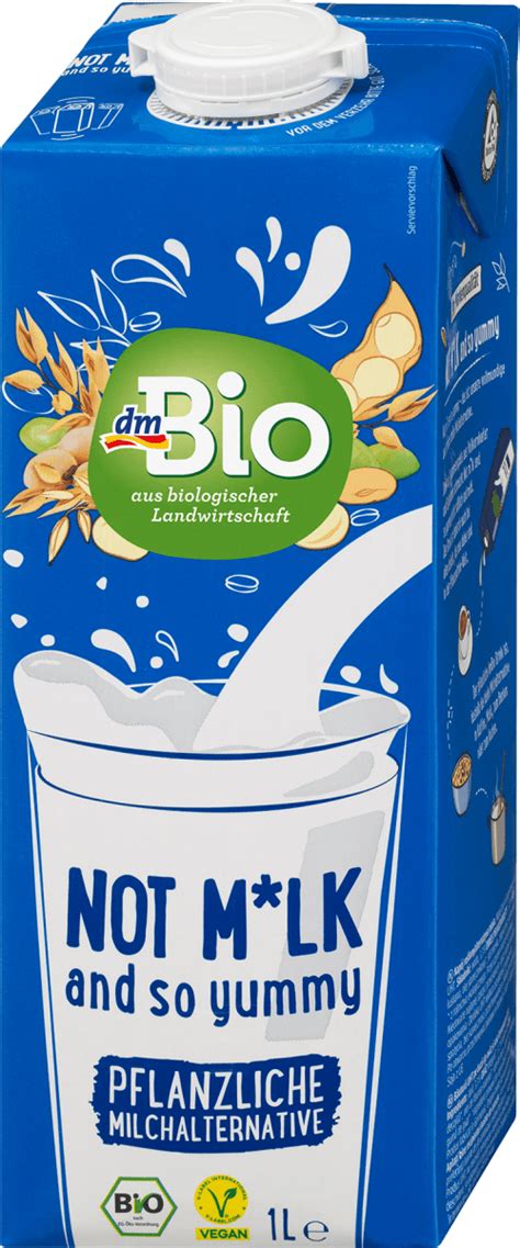 DmBio Not Milk And So Yummy Napitak Od Integralne Zobi 1 L Trajno