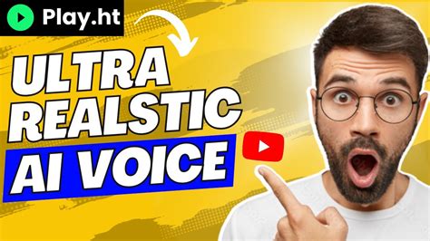 How To Generate Ultra Realistic AI Voice For Youtube Play Ht Review