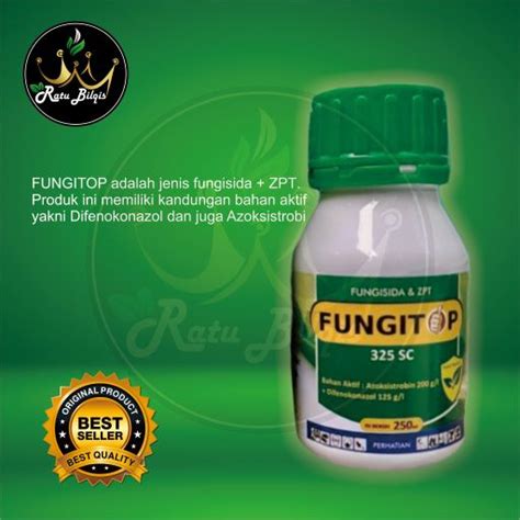 Jual FUNGISIDA FUNGITOP 325SC 250ML B A AZOKSISTROBIN DIFENOKONAZOL