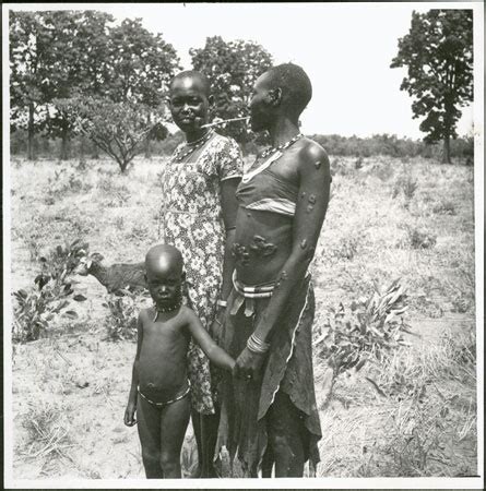 Mandari Women Showing Dress Styles From The Southern