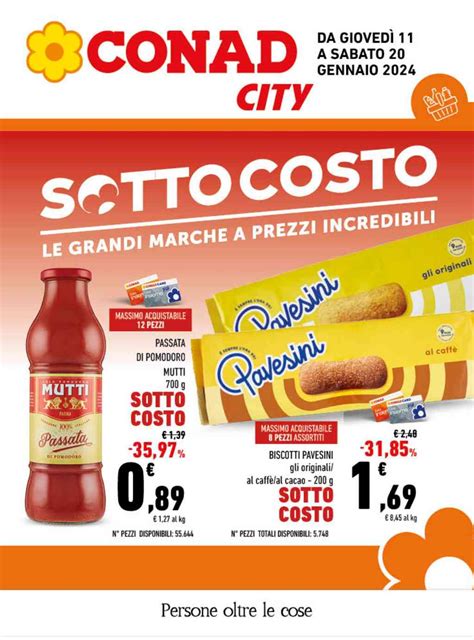 Volantino Conad City Campania Dal Al Gennaio