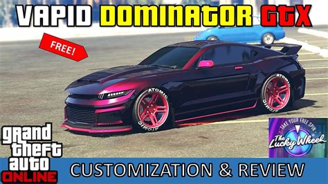 Vapid Dominator Gtx Ford Mustang Gt Customization And Review