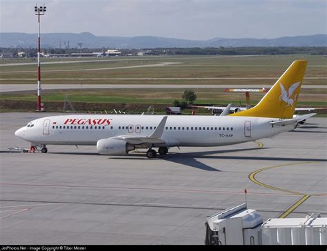 TC AAP Boeing 737 86N Pegasus Airlines Tibor Mester JetPhotos