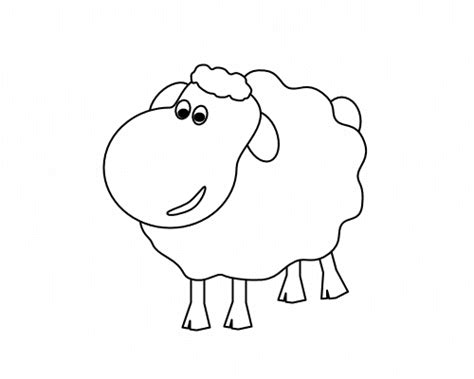 Free Lamb Black And White, Download Free Lamb Black And White png ...