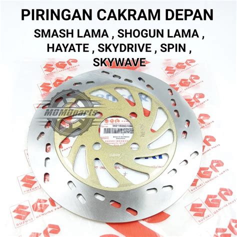 Jual Original Piringan Cakram Depan Disc Brake Motor Suzuki Smash Lama