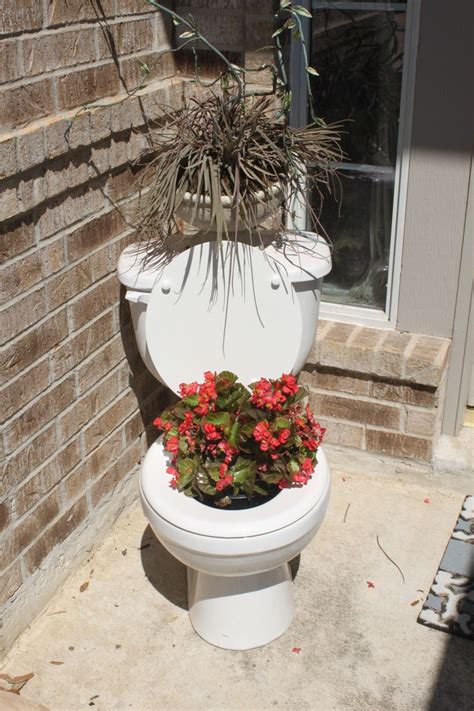 10 Best Images About Toilet Planter On Pinterest Gardens Toilets And