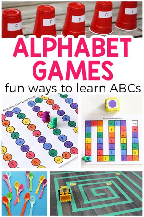 Alphabet Games for Preschool and Kindergarten